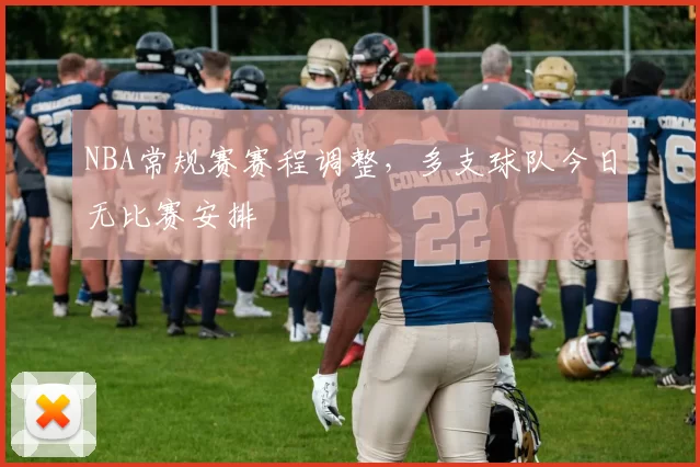 NBA常规赛赛程调整，多支球队今日无比赛安排
