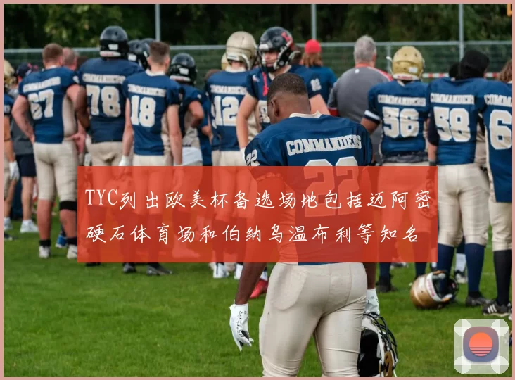 TYC列出欧美杯备选场地包括迈阿密硬石体育场和伯纳乌温布利等知名场馆