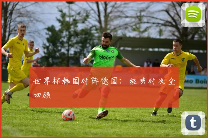 世界杯韩国对阵德国:经典对决全回顾