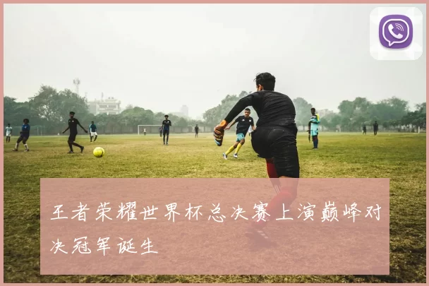 王者荣耀世界杯总决赛上演巅峰对决冠军诞生